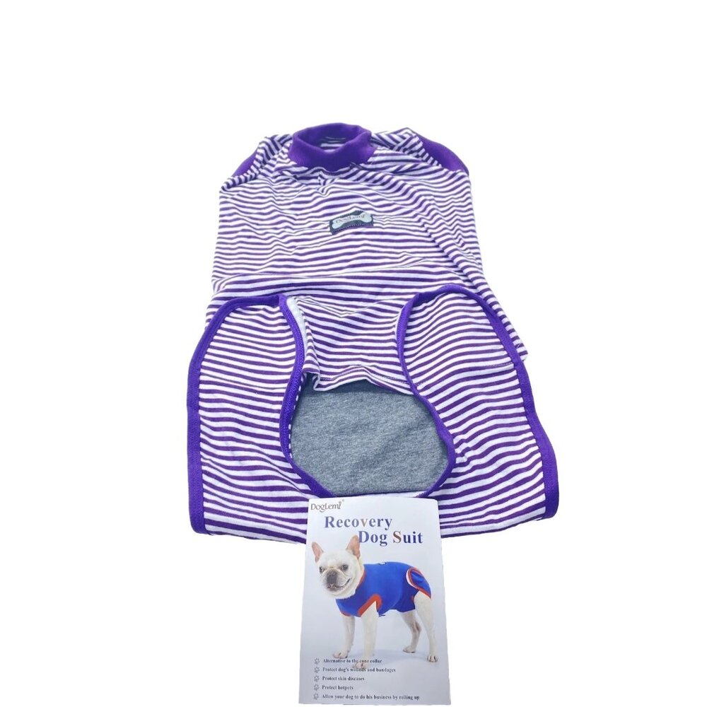 Dog Recovery Suit Breathable Alternative to E-Collar Elizabethan Collar Large